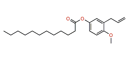 3-Allyl-4-methoxyphenyl dodecanoate